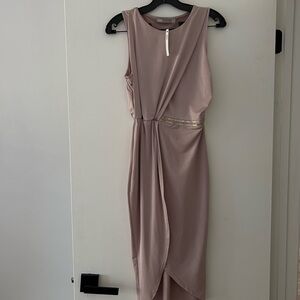 ASOS Embellished Trim Waist Body-conscious Dress